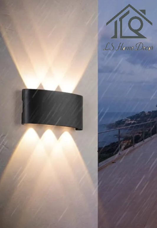Aplica LED interior/exterior 6W IP65 - imagine 2