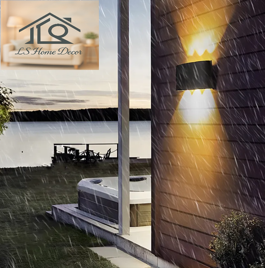 Aplica LED interior/exterior 6W IP65 - imagine 6