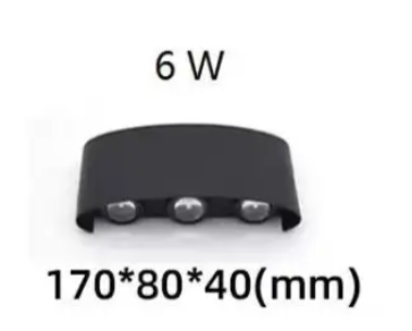 Aplica LED interior/exterior 6W IP65 - imagine 11