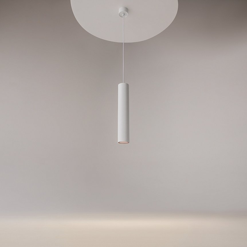 Pendul LED Arhitectural Artisan - Slim Silhouette White Matte - imagine 3