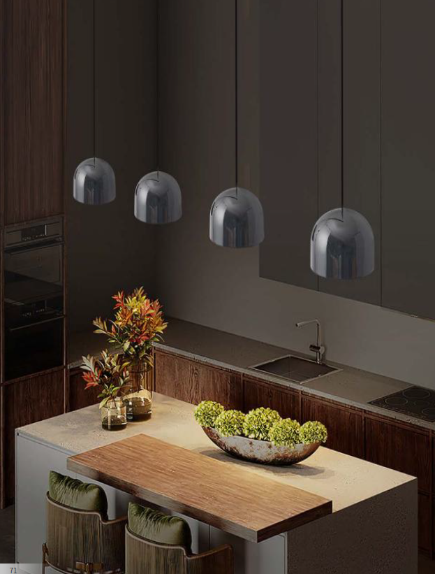 Lumiere Mirror - Pendul modern, Pearl Black