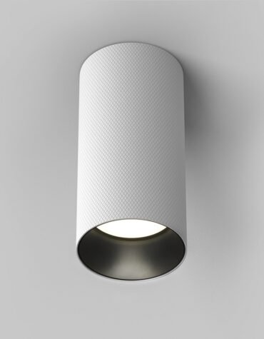 Focus Diamond White - Cilindru Arhitectural , Spot Aplicat Alb